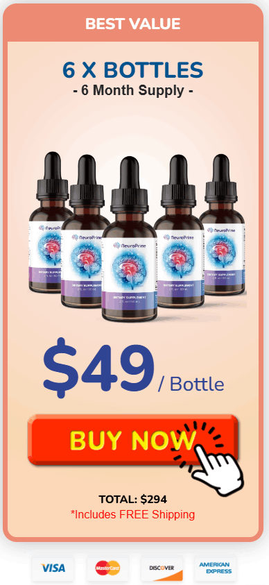 NeuroPrime six bottle best value
